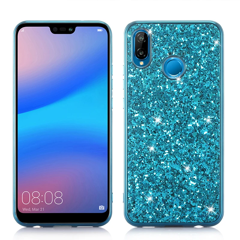 Роскошный яркий блестящий чехол для Huawei Mate20 P20 P30 Pro Lite Y6 2019 Nova 4 3i Mate20x Honor 8A V20 10i 20i