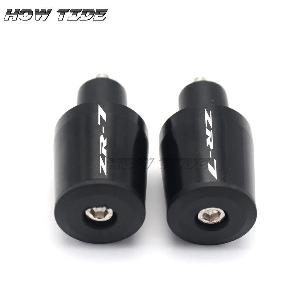 Мотоциклетные аксессуары 7/8 дюйма 22 мм ручки руля крышка заглушки для Kawasaki ZR-7/S ZR7