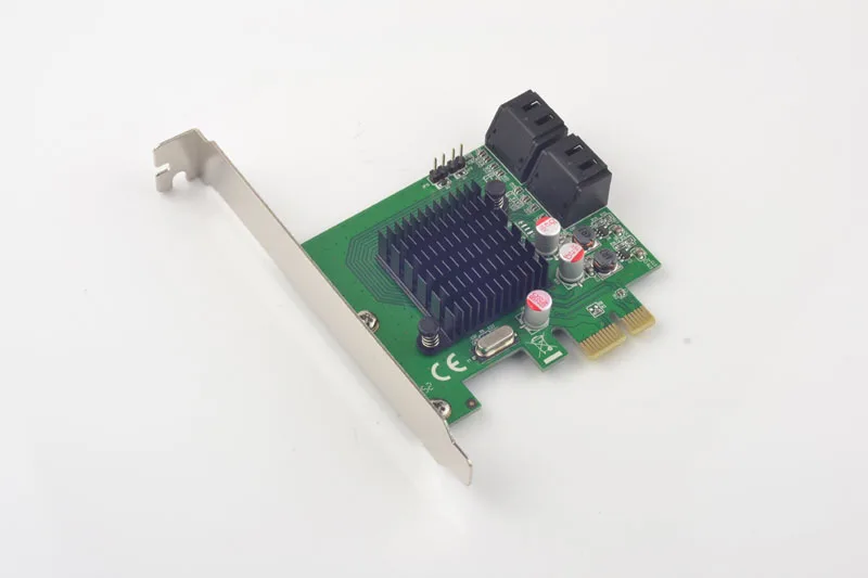 PCIe к 4 портовой внутренней SATA3.0 6Gb Карты Контроллера 88SE9215 чипсет для Marvell|pcie to pcie|card