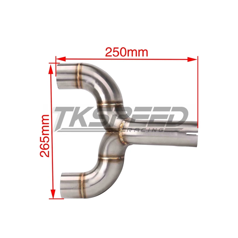 51 мм аксессуары для мотоциклов центральное соединение выхлопной трубы Benelli