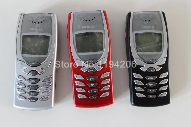 Мобильный телефон Nokia 8250 2G GSM разблокированный Восстановленный двухдиапазонный