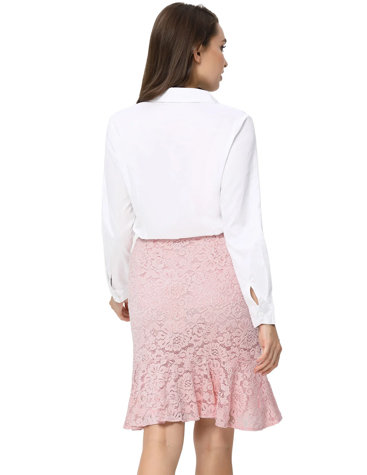 Женский эластичный пояс юбка-карандаш в обтяжку бедра кружевная юбка русалки для