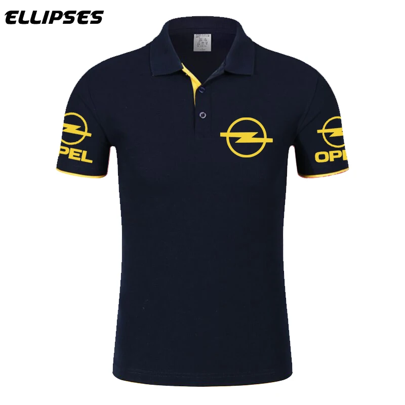 OPEL Car Polo Фирменная новинка логотип футболка поло быстросохнущая дышащая