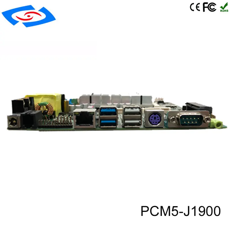 Горячая продажа Intel Celeron J1900 четырехъядерный материнская плата с VGA кабелем и