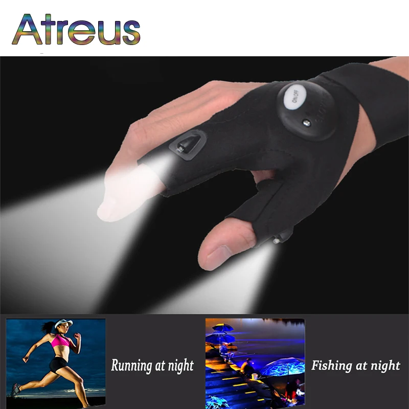 Atreus Glove Light Flashlight Nighttime Repair Tool For Fiat 500 Opel Insignia Suzuki Swift Hyundai Ix35 Creta Ix25 Nissan Juke |