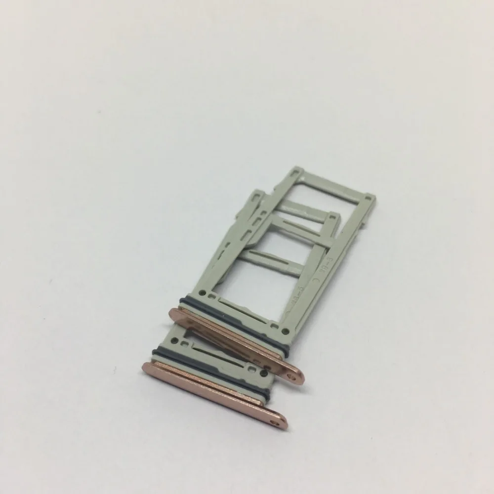 

Золотой лоток для двух SIM-карт/SD-карт для Samsung Galaxy S9 PLUS SM-G965F / Galaxy S9 G960F sim-держатель