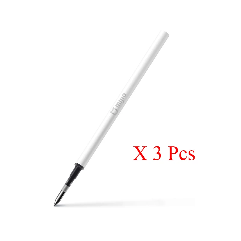 3 Pcs Refill Xiao mi jia Sign Pen mi Pen 9,5 мм Прочный знак mi Kuni Япония чернила PREMEC гладкая швейцарская заправка - Цвет: 3 Pcs Refill