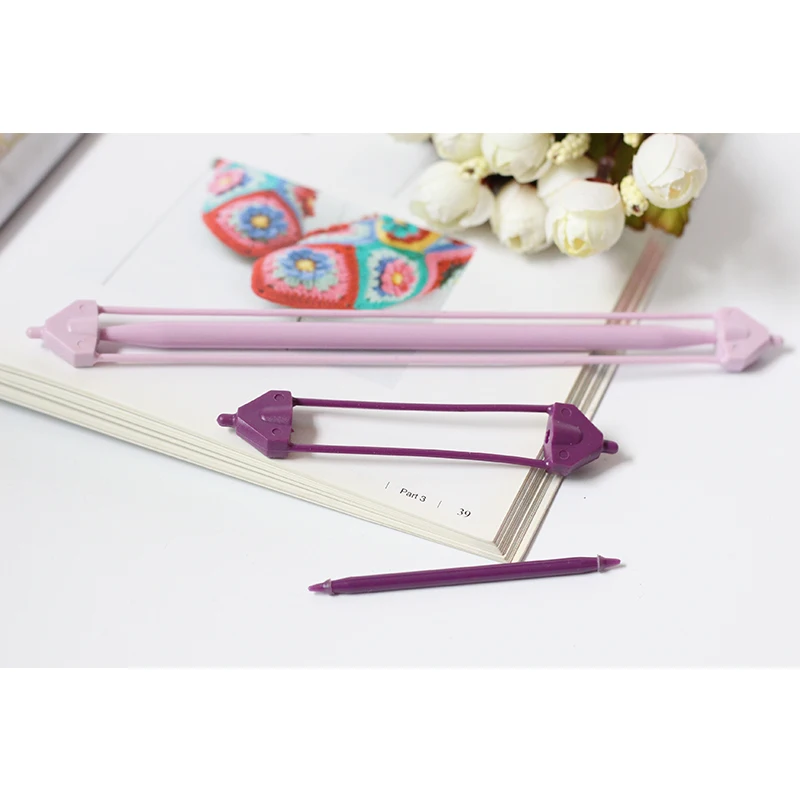 Lmdz 3/5 мм, АБС-пластиковый Вязание Needles13.5cm/20 см свитер зашитный кожук линия инструмент игольчатый зажим внутри запасная игла высокое качество инструменты