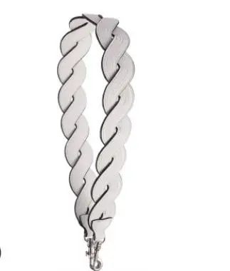 White silver metal IMIDO 4 см широкий ремень для Сумки из натуральной кожи женская сумка на ремне запасные части для аксессуаров фирменный дизайн STP101 - Цвет: White silver metal