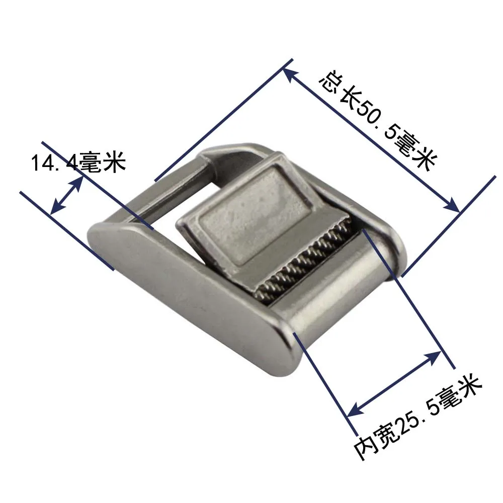 25MM Milspec Molle Component Silver Metal Cam Buckle Ratchet Cargo Lashing Outdoor Sports Fitness Straps Accessories | Обустройство