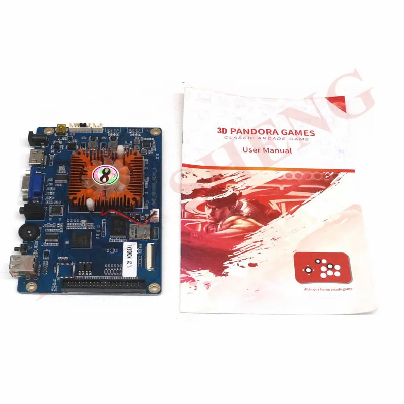 Системная плата Pandora 3D 2448 в 1 для ретро аркадных игр 134 * HDMI VGA выход поддержка