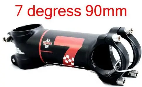 7 degree 90mm UNO 7 велосипедный стержень Kalloy ultralight-7 17 градусов MTB Alu 7050 31,8 мм 60 70 мм 80 мм 90 мм 100 110 120 130 мм велосипедный стержень king alloy - Цвет: 7 degree 90mm