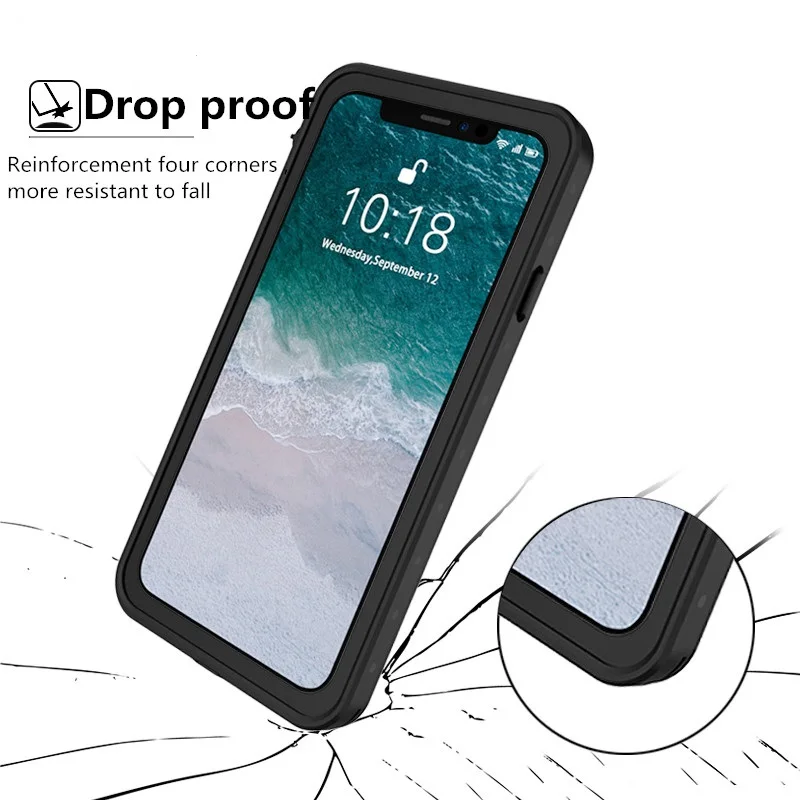 Оригинальный водонепроницаемый чехол Redpepper IP68 ДЛЯ iPhone XR/XS Max противоударный