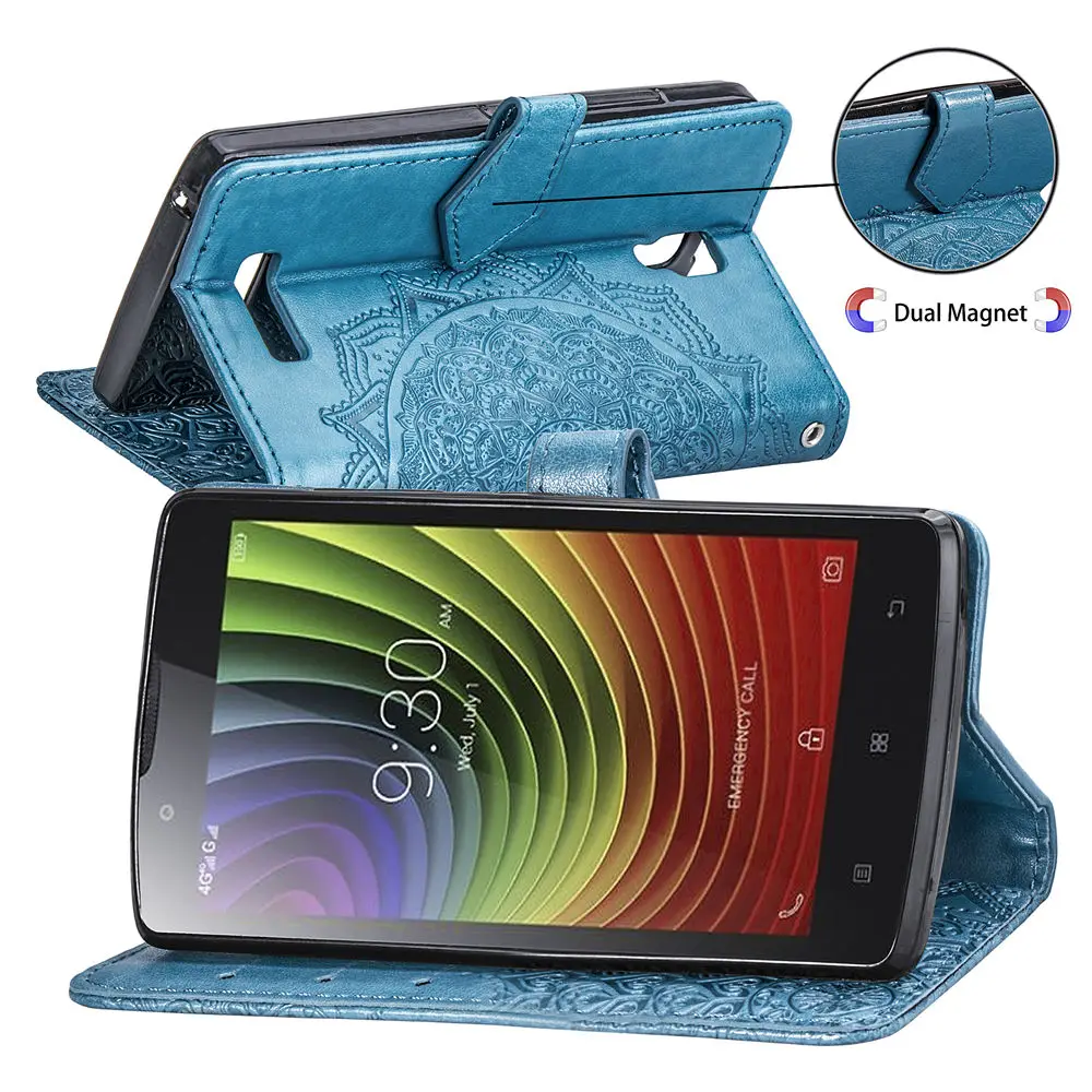 Ретро Флип кожаный бумажник Мягкий ТПУ силиконовый чехол для lenovo A2010 2010a A2010-a чехол для lenovo A 2010 a A2010a Чехлы бизнес