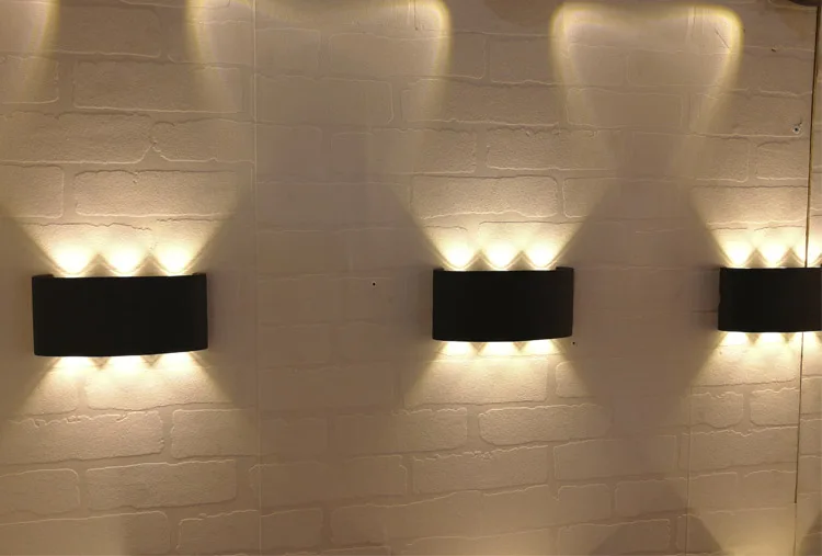 Светодиодный алюминиевый настенный светильник для крыльца ip65 настенное бра