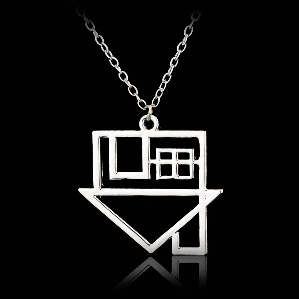 

Hot Fashion Plated Home Design The Neighborhood Rock Music Pendant Necklace Family Theme Jewerly
