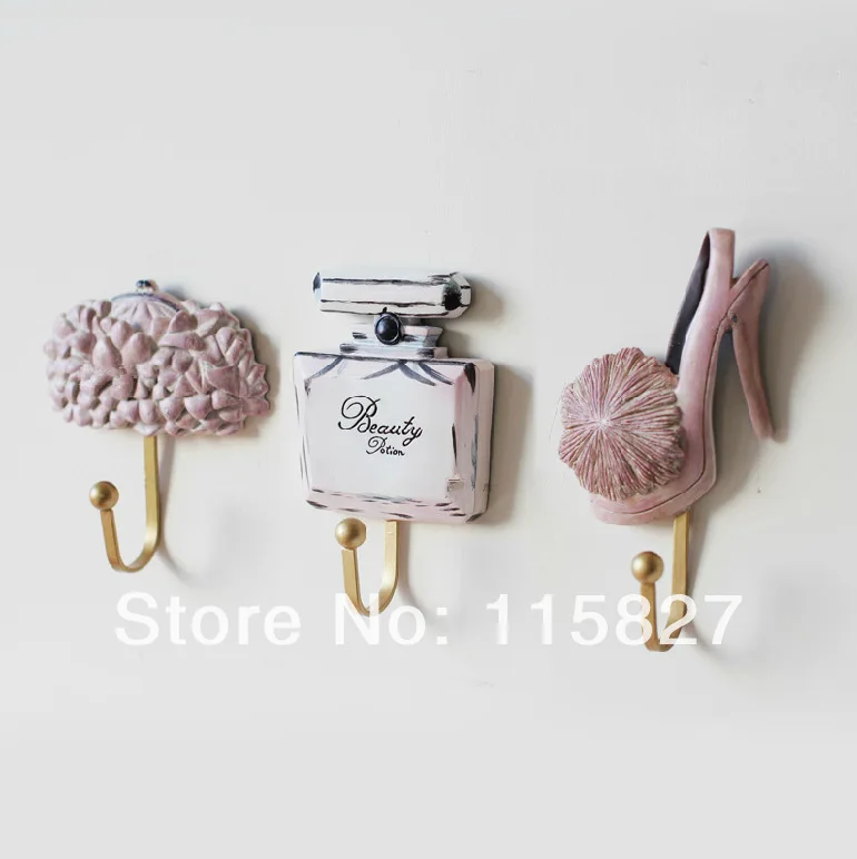 Бесплатная доставка! 3 шт./компл. креативный металлический настенный крючок в