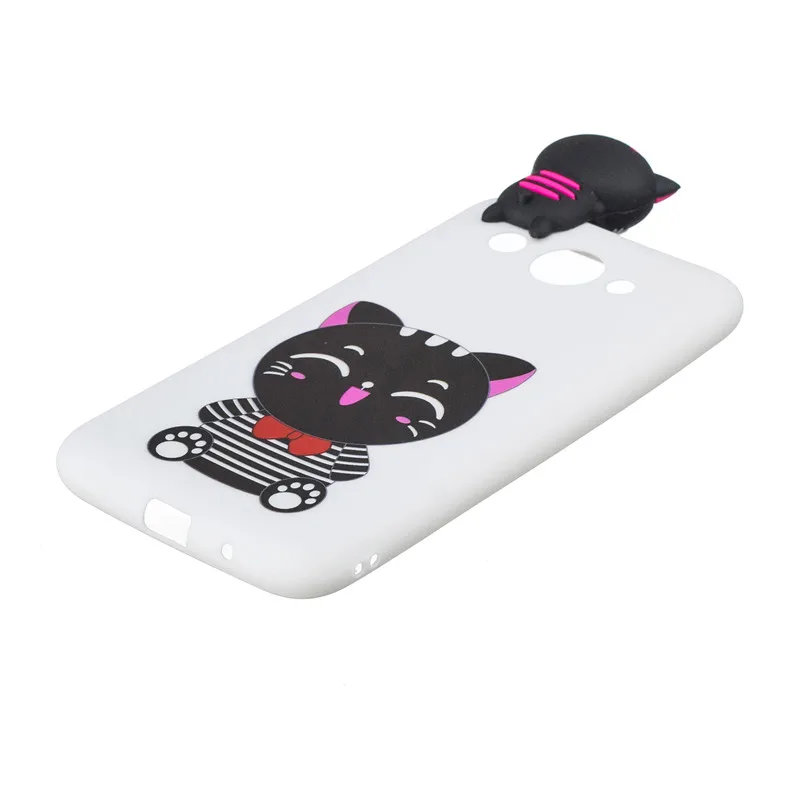 Чехол FLYKYLIN для huawei Y3 чехол для huawei Y3 Y 3 Fundas 3D мультяшная игрушка милый мягкий силиконовый чехол для телефона s