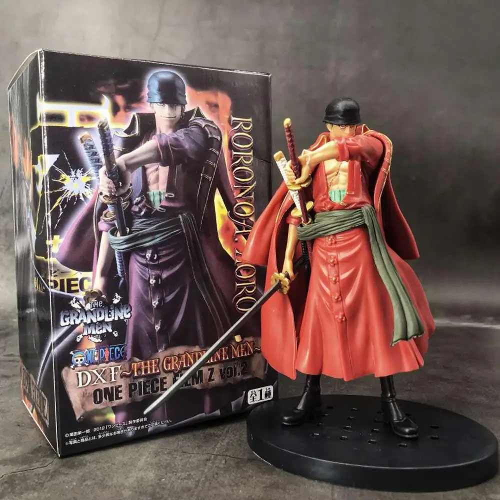 Аниме фигурки Одна деталь арлонга Зоро Doflamingo курильщика закон Vergo Брук ПВХ фигура