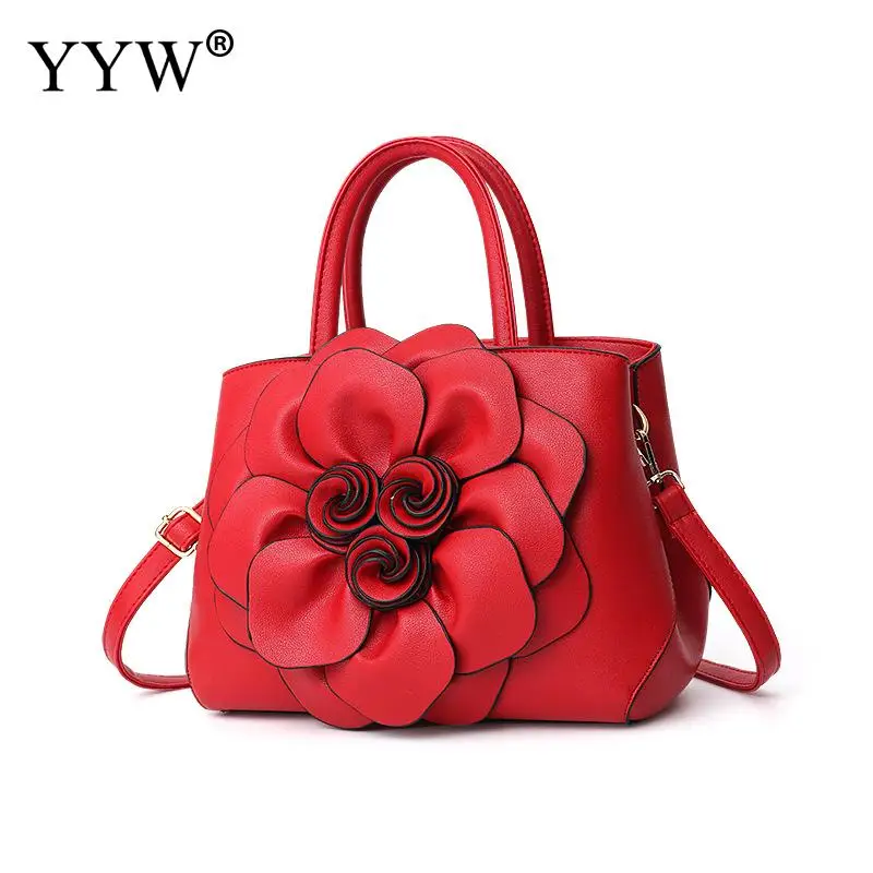 

Grey Women Handbag Wholesale 3d Floral Top Handle Hand Bags Designer Ladies Totes Shoulder Hand Bag Large Capasity 2018 Dropship