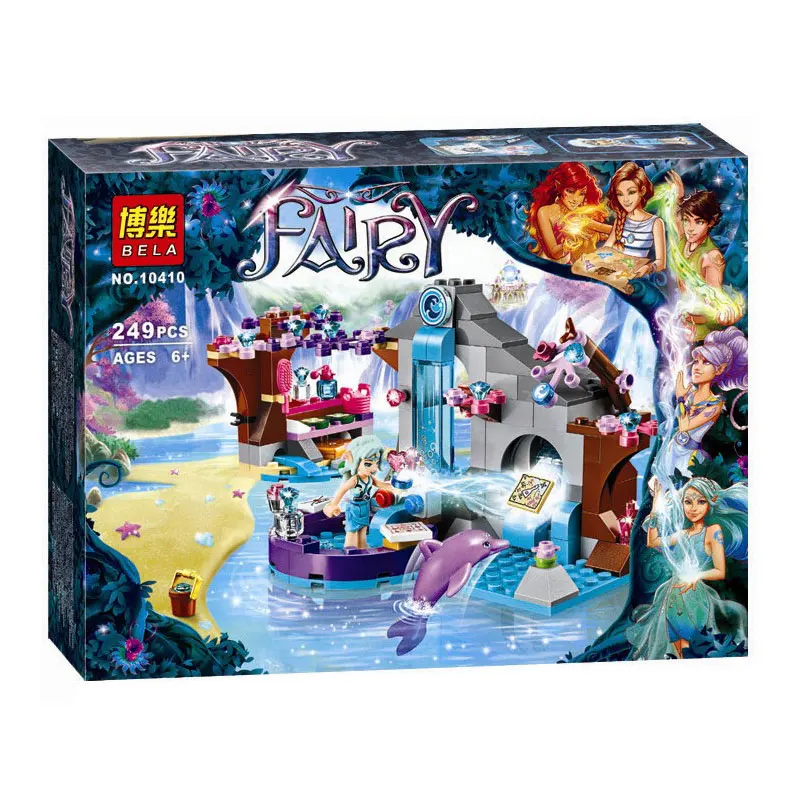 Bela Elves Naida's спа секрет 41072 строительные блоки модель игрушки Совместимые Legoings