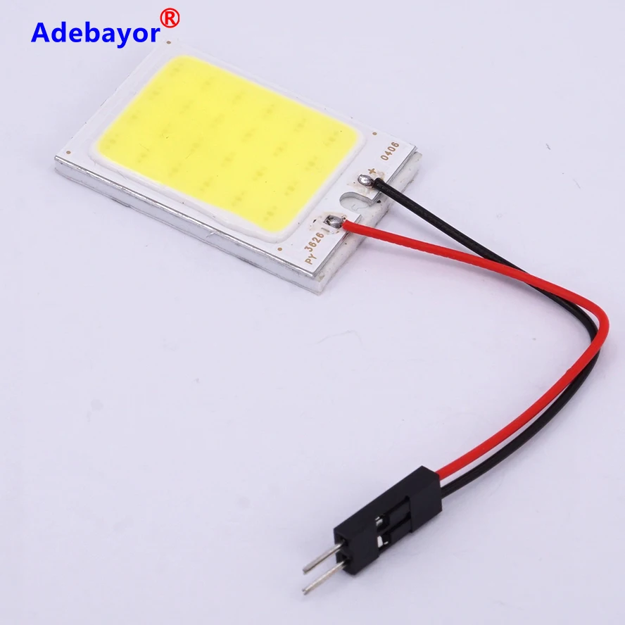 2 x Dome t10 194 w5w 24 SMD 4W COB светодиодный панельный светильник для салона комнаты