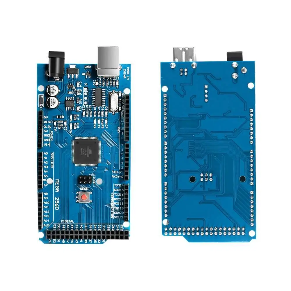 Плата MEGA 2560 R3 ATmega2560 ATMEGA16U2 с usb-кабелем для Arduino | Компьютеры и офис