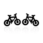 Мужские и женские серьги-гвоздики, из нержавеющей стали