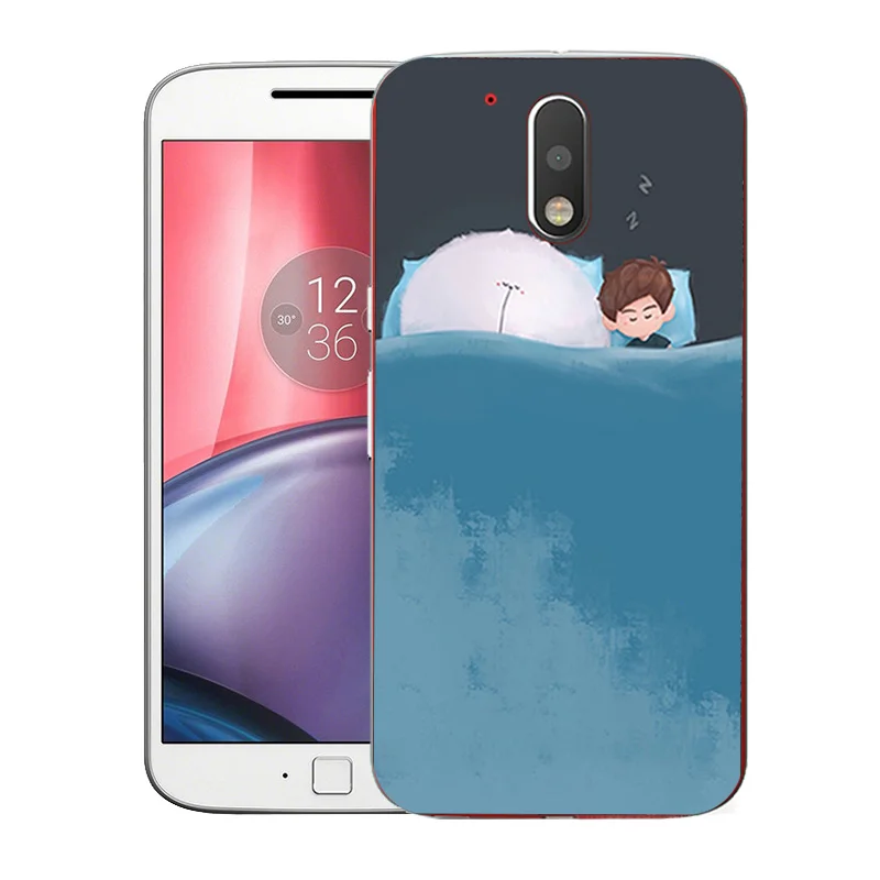 35 Для Motorola Moto G4/G4 Plus чехол s Bridge с принтом чехол для телефона задняя крышка 5,5 дюймов для Motorola G 4 Plus G4 Fundas - Цвет: 35