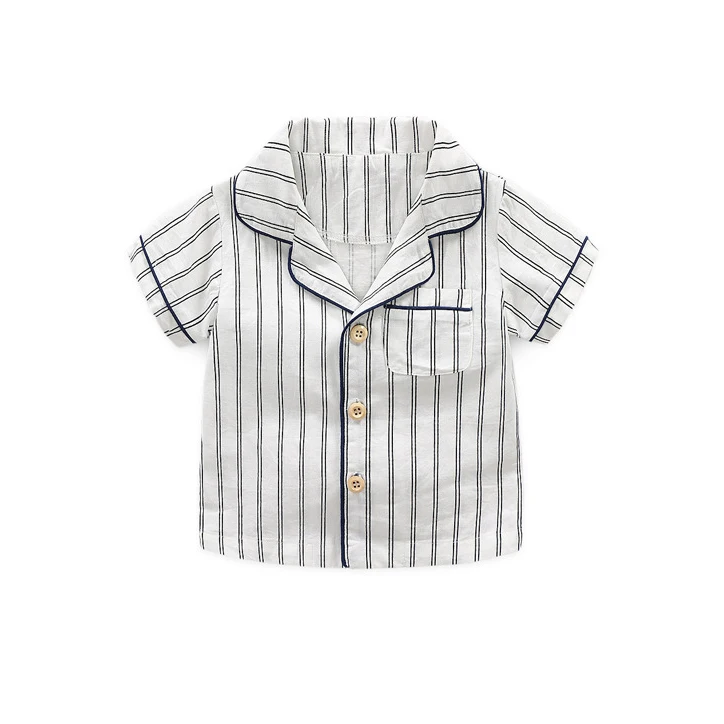 2 шт. Детские хлопковые пижамы в полоску с шортами|Комплекты одежды для девочек| |