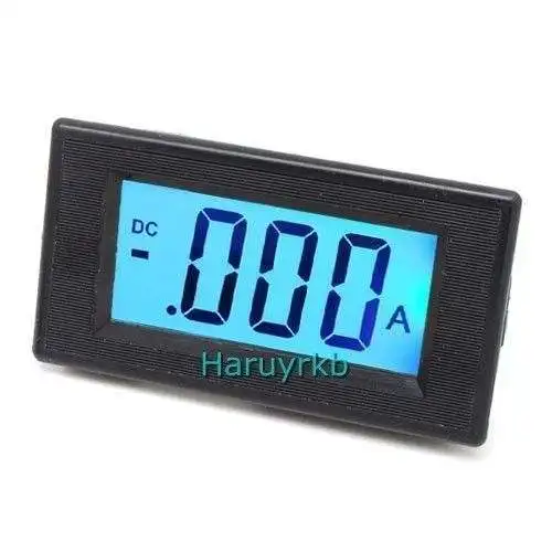 DC +-2A,5A,10A,20A,50A,100A,200A,300A,500A Digital LCD Ammeter /amp Meter Monitor battery Charge Discharge DC 12V