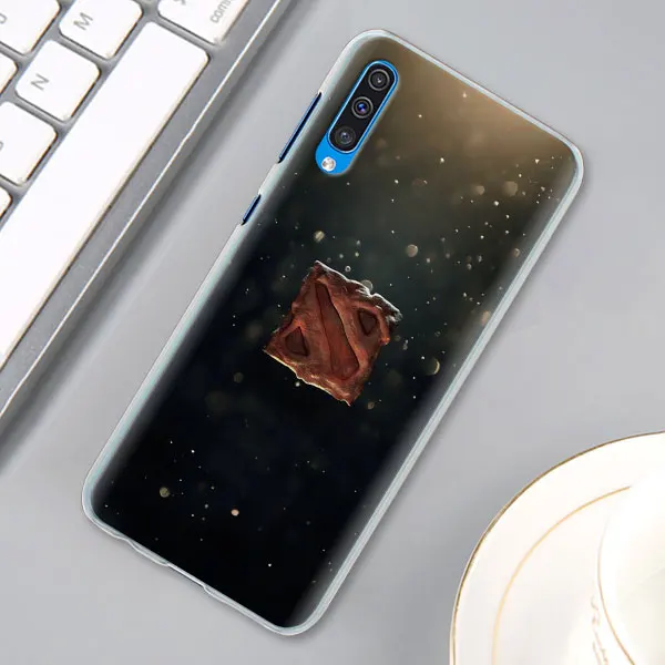 02 Dota 2 логотип Чехол Крышка для samsung Galaxy A30 A40 A50 A70 A6 A8 плюс A7 A9 M30 чехол для телефона Coque - Цвет: 02