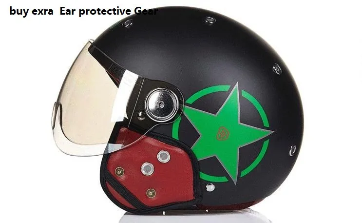 New arrival brand Beon vintage helmet Scooter motos motorbike capacetes retro motorcycle half face helmets