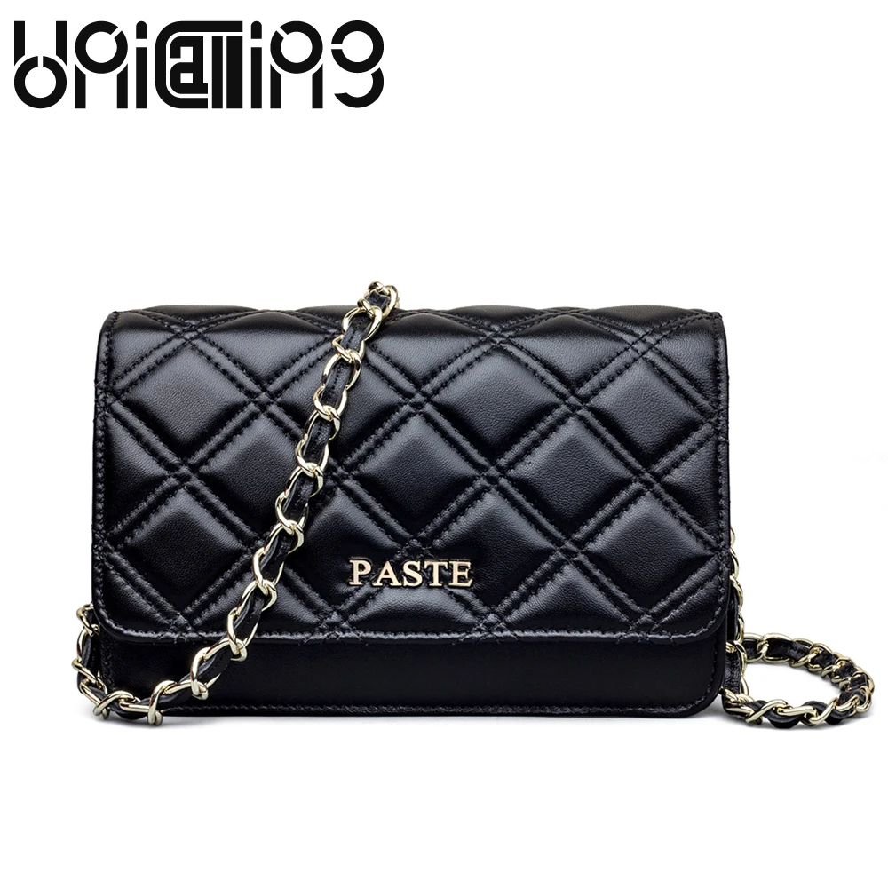 Новый стиль модные сумки на плечо из овечьей кожи mi ni сумка Кроссбоди высшего