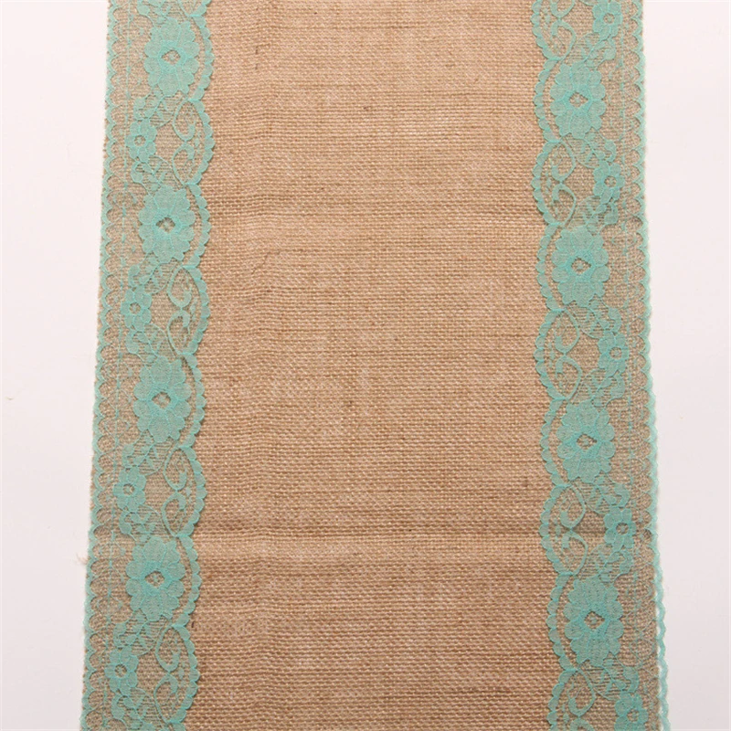 Деревенские винтажные джутовые кружевные свадебные аксессуары украшения