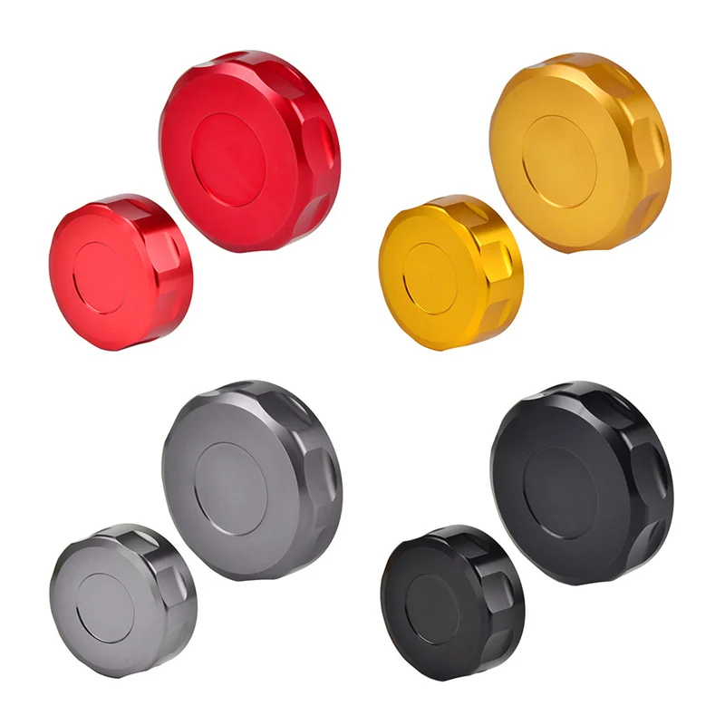 NICECNC передний задний резервуар тормозной жидкости цилиндр крышки Чехлы для SUZUKI GSX