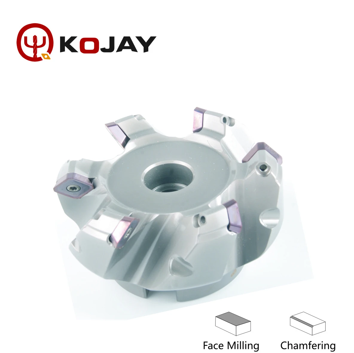 45 degree screw clamp type Face mill router bit milling cutter CNC tools metal working for four edge SEHT insert|Фреза| |
