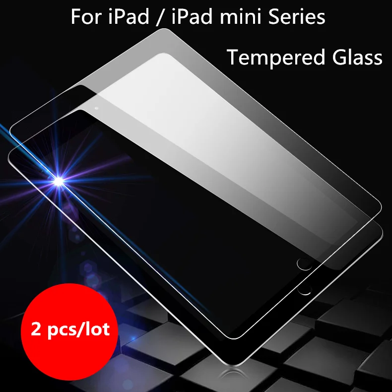 2 шт. Экран Защитная крышка для iPad Air 10 2019 3 4 5 6 Pro 9 7 11 плёнка из закалённого стекла