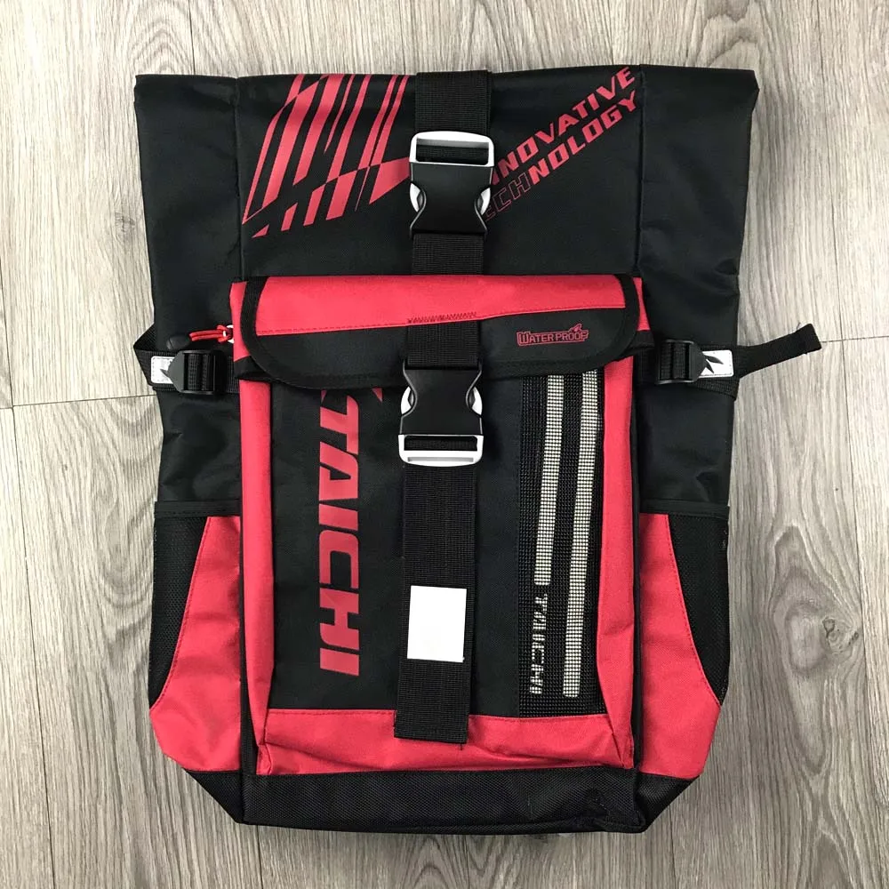 2018NEW with LED Motorcycle backpack LIGHT Knight bag WP EL BACK PACK WATER PROOF package BAG BACKPACK Daily Travel Bag RSB272 |