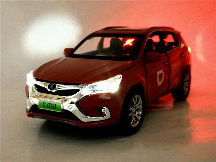 1:32 энергия BYD Song модель автомобиля SUV литые игрушечные машинки для детей подарки мальчик игрушки подарки