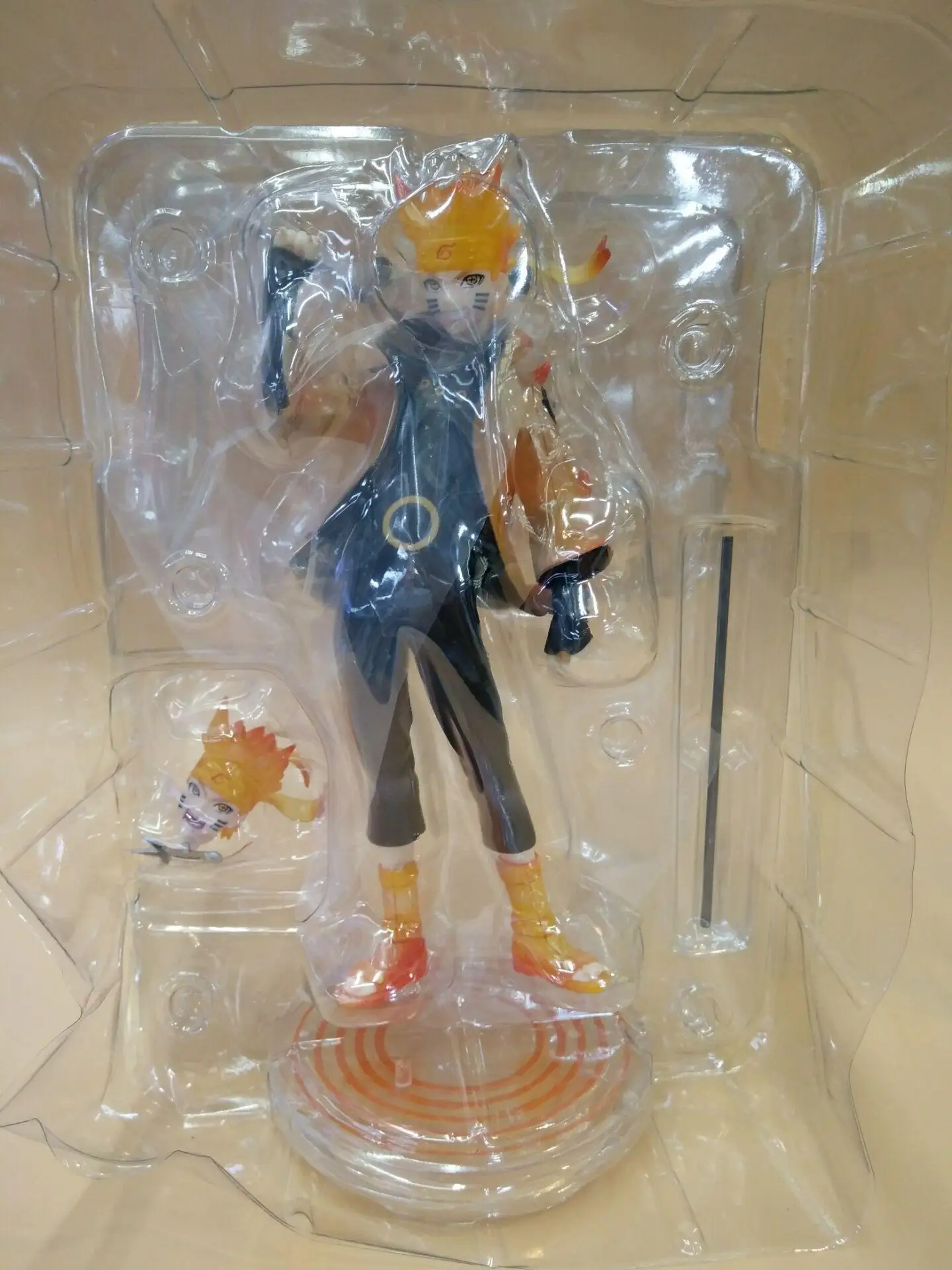 Аниме Rikudou Sennin Mode Uzumaki Наруто фигурка 22 см - Цвет: no box