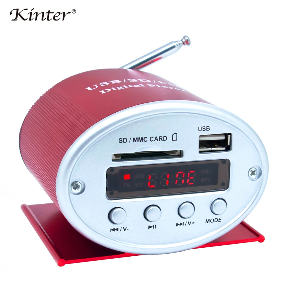 Kinter A3 мини усилитель hifi аудио с sd usb ввод FM радио preamp стерео Звук подключения