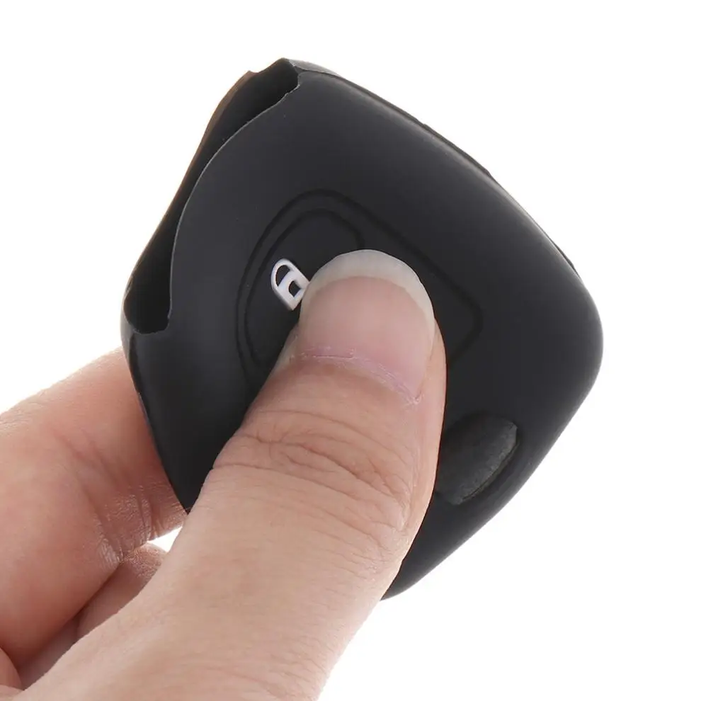 Силиконовый чехол для автомобильного ключа с 2 кнопками защитный держатель Citroen c4