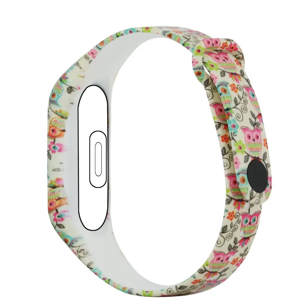 Силиконовый ремешок для Xiaomi Mi Band 2 запасной браслета mi band замены 2|strap clasp|strap hangerstrap