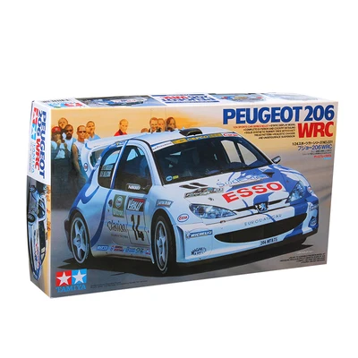 Модель автомобиля 1/24 модель масштаб сборки Peugeot ge0t 206 WRC ралли строительная сделай