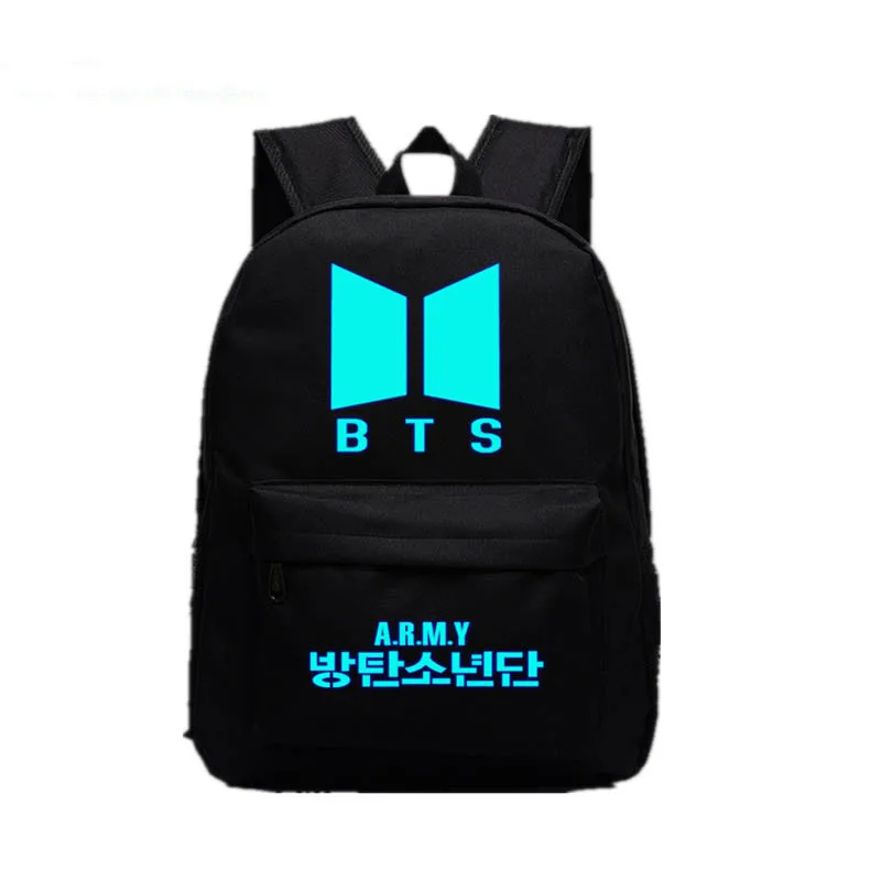 Рюкзак Bts рюкзак светящийся в темноте сумка пуленепробиваемая Подростковая со