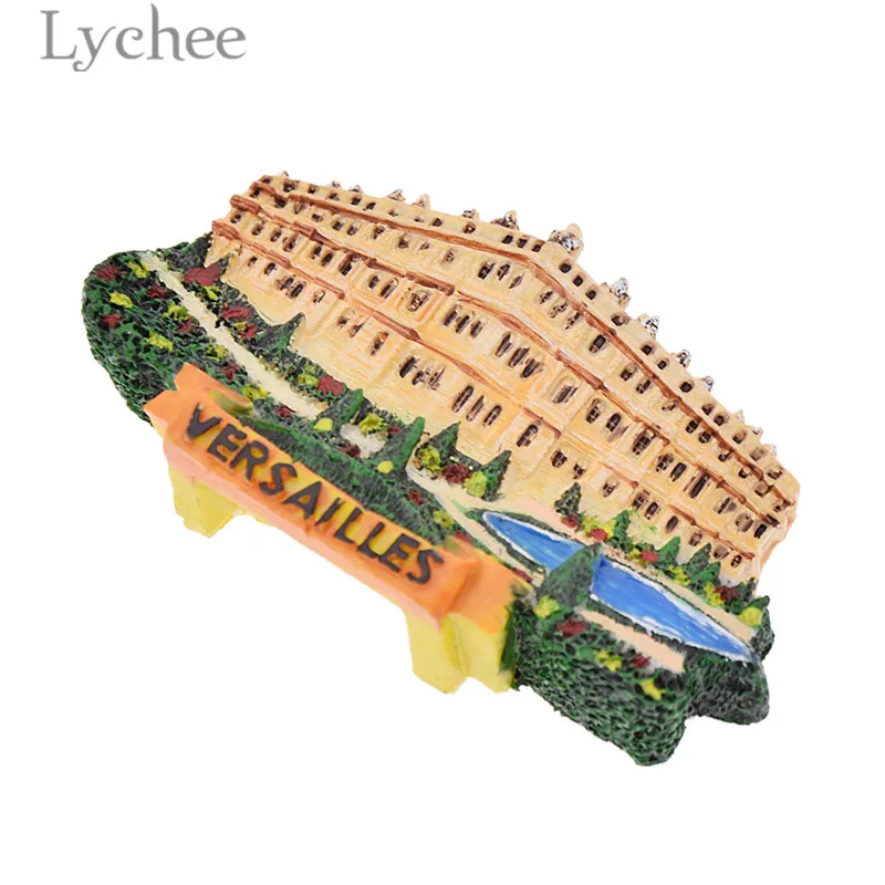 Lychee французский Версаль полимер магнит на холодильник ландшафтный магнитные