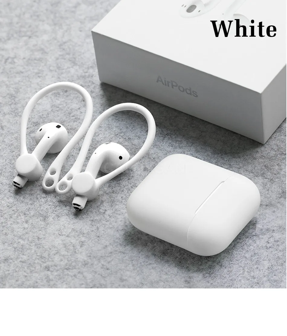 Официальный беспроводной Bluetooth чехол для наушников для Apple Airpods 1 2 Чехол для зарядного устройства для Airpods мягкий силиконовый тонкий Чехол