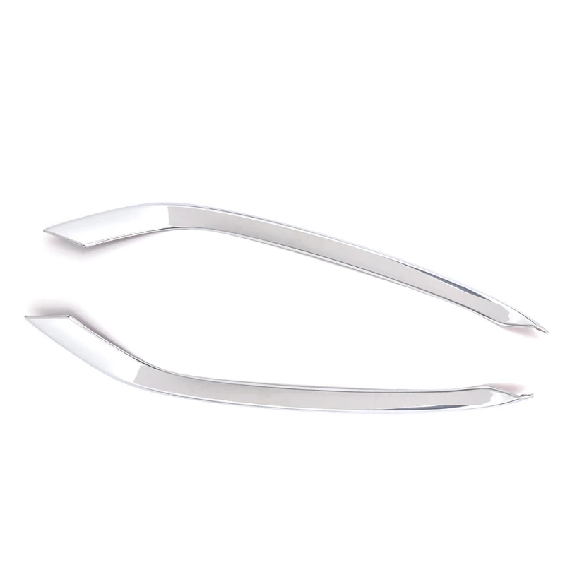 Новинка 2021 2 шт. хромированная накладка на передсветильник противотуманную фару