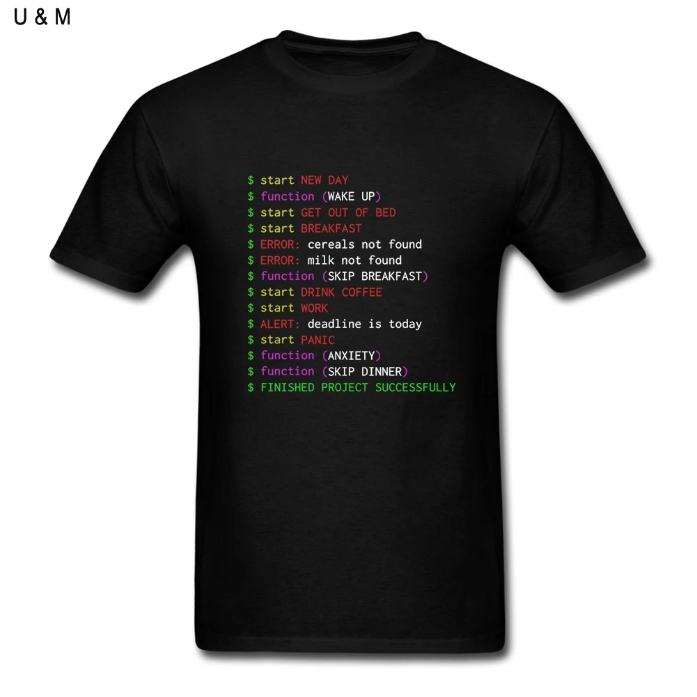 Мужские футболки с коротким рукавом принтом понедельник | Мужская одежда